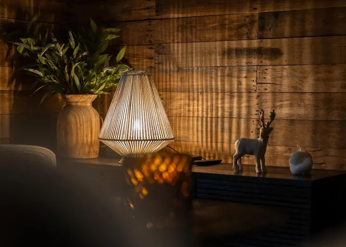 Nature Village - N°19 - 4 Personnes Avec Jacuzzi ロッジ